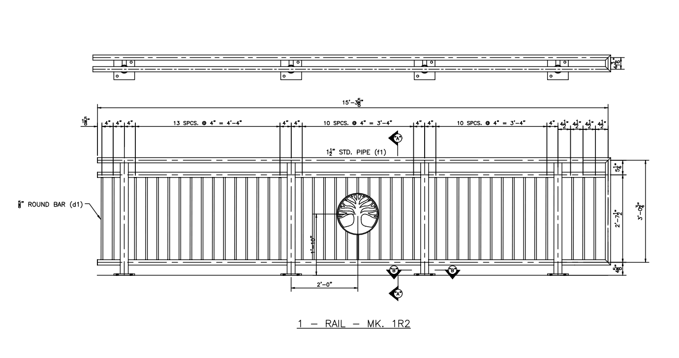 VOTH Bridge Railing Detail